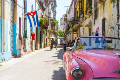 Street scene in Cuba